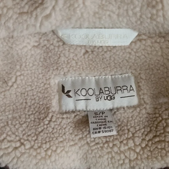 Koolaburra by UGG Ladies Parka Jacket, Small, Black and Gold - Picture 8 of 15